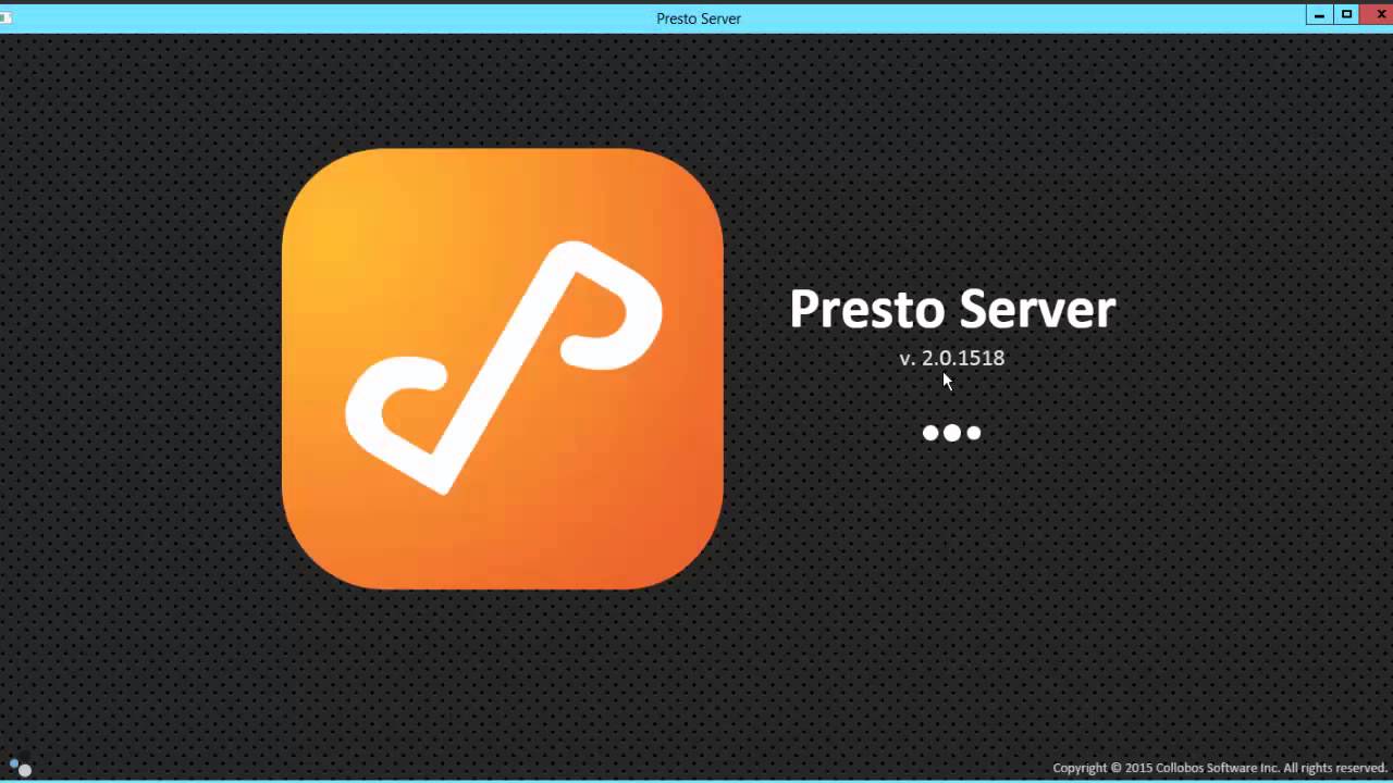 Presto Installation