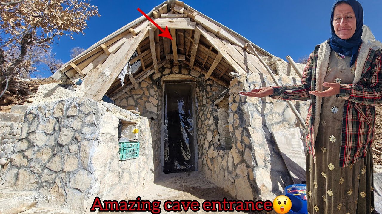 A single mother's important decision; will cave entrance become safer and more prosperous?