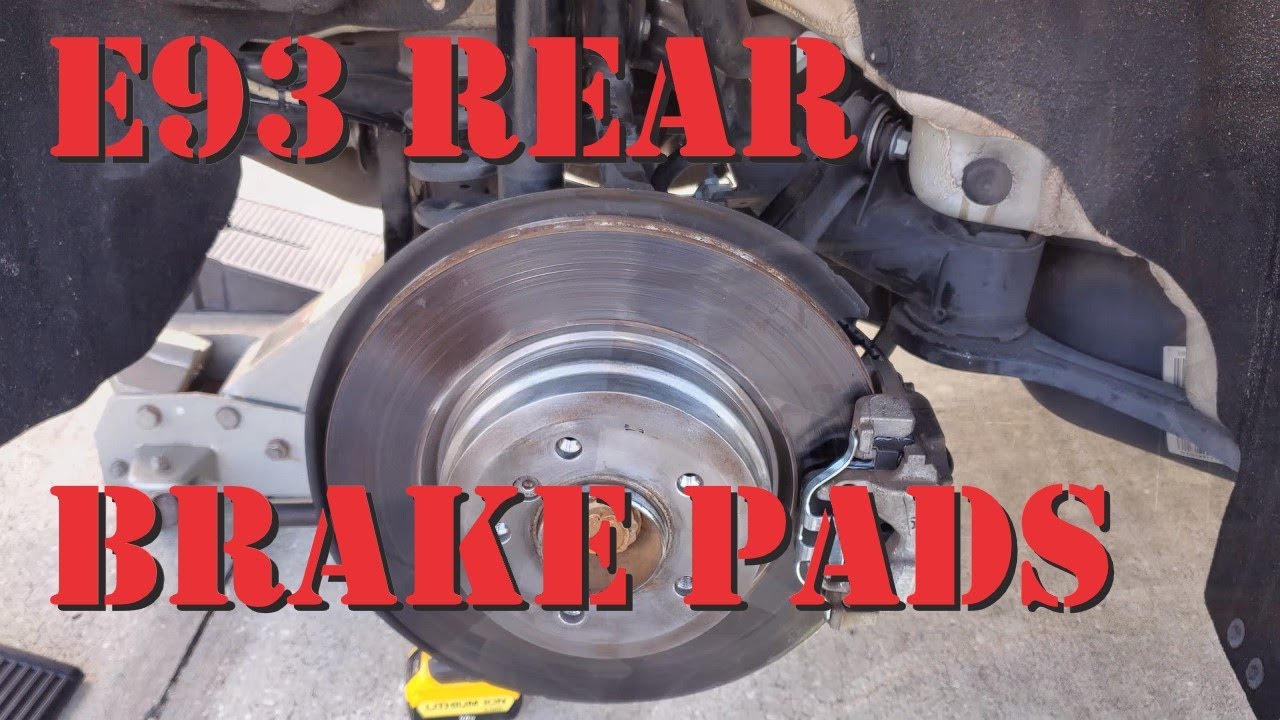2012 BMW E93 Rear Brake Pads