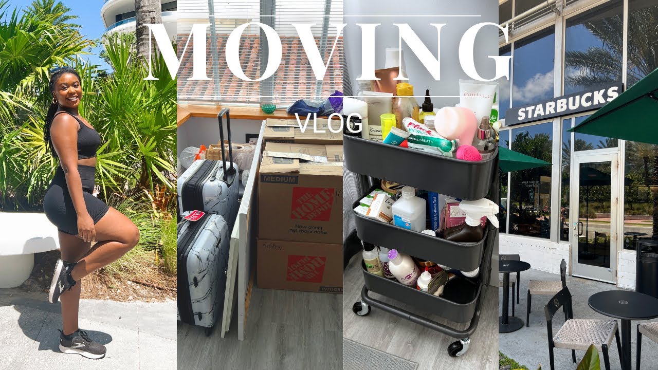 VLOG | Unpack with Me, Move to Miami, Driving 12 Hours, + Target Haul