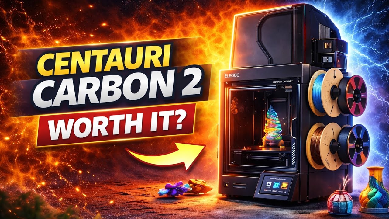 Elegoo Centauri Carbon 2 Review – Is This the Best Budget Printer of 2026?