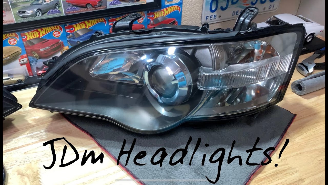 JDM HID Headlights for my Outback!