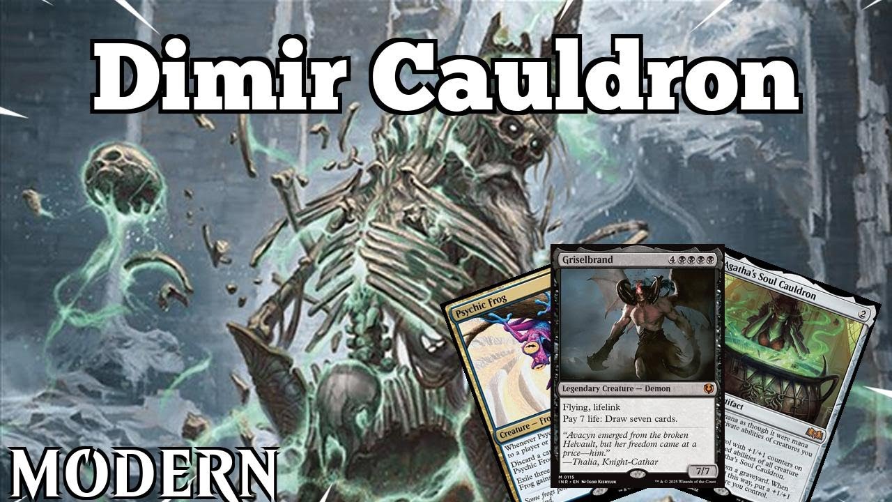 Is Graveyard Hate Reanimator the ULTIMATE METABREAKER PLAY? | Dimir Cauldron | Modern Challenge |