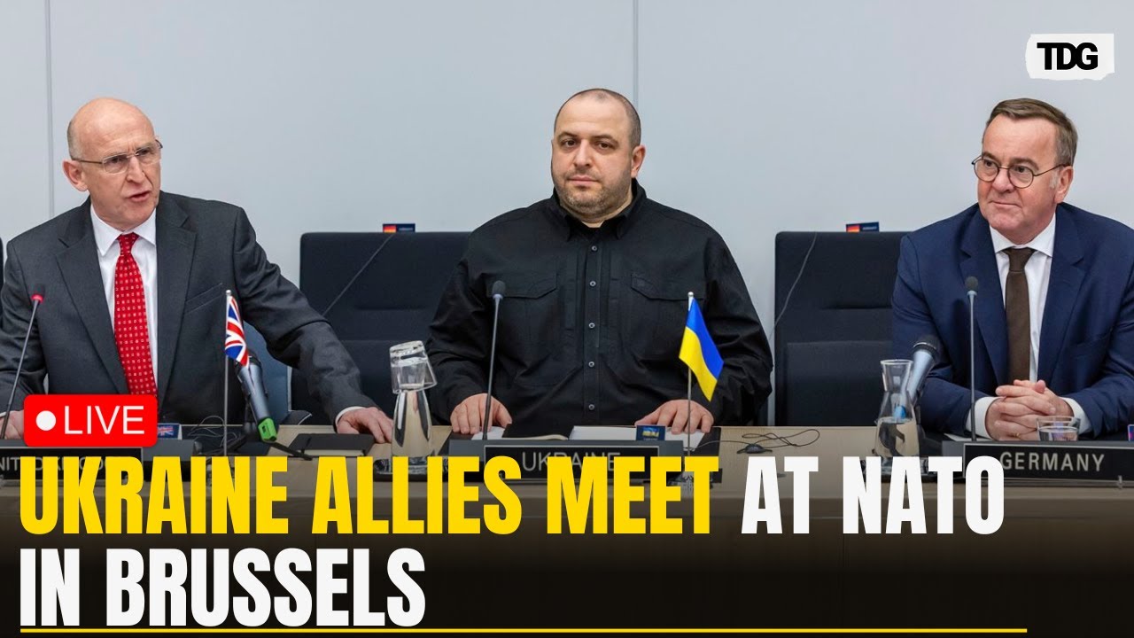Live: Ministers of Ukraine defence alliance meet at NATO headquarters in Brussels | TDG