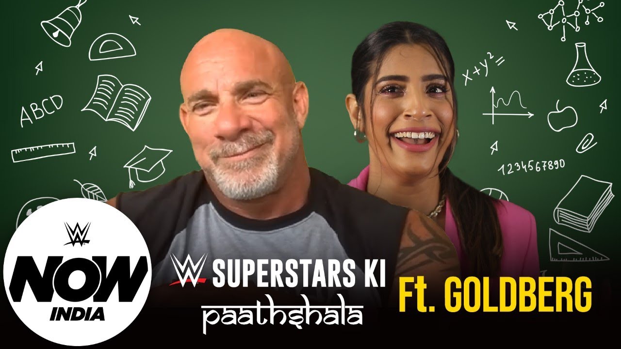 Голдберг шокирует Гейлин своими знаниями об Индии | WWE Superstars Ki Paathshala, эпизод 1: WWE N...