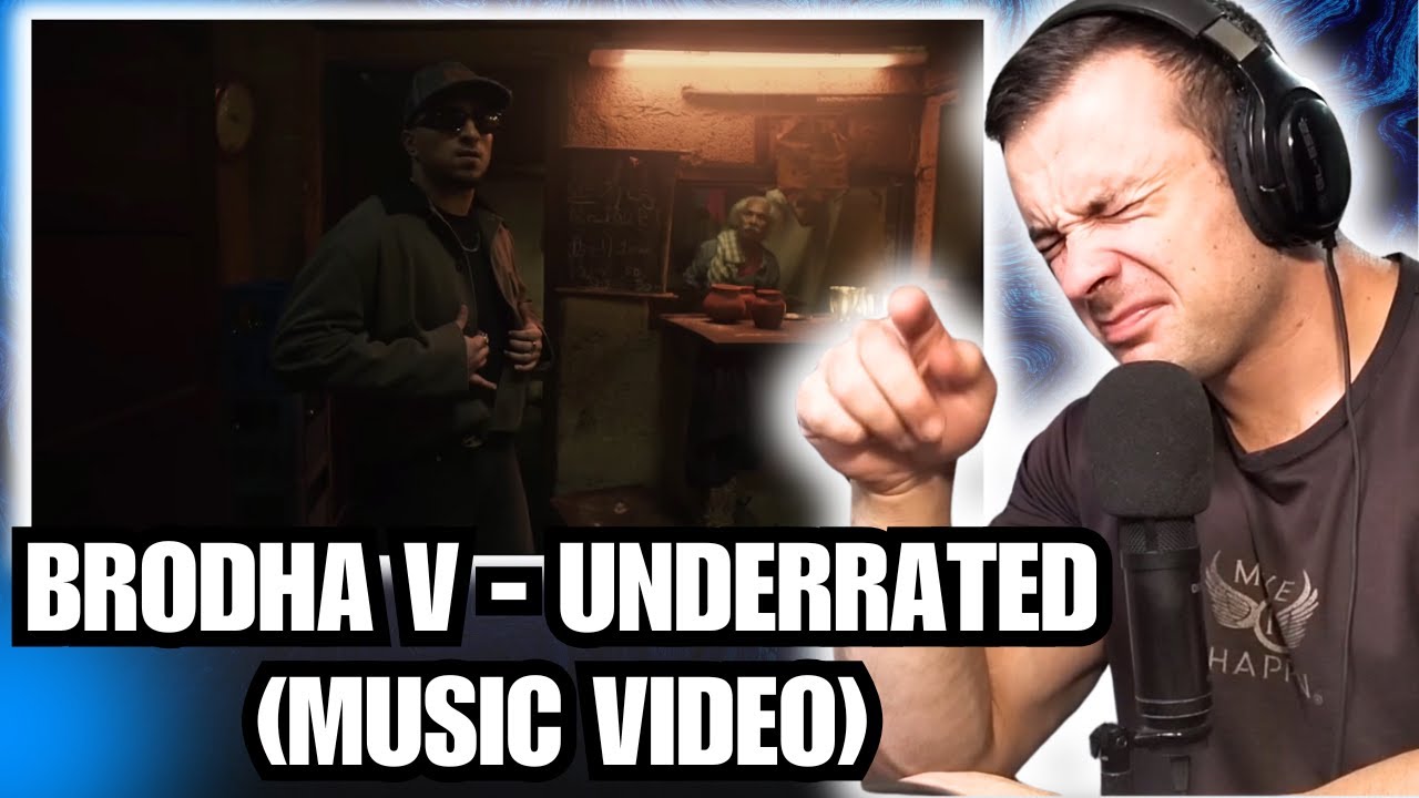 Реакция бодибилдера на песню Brodha V - Underrated (официальный музыкальный клип)