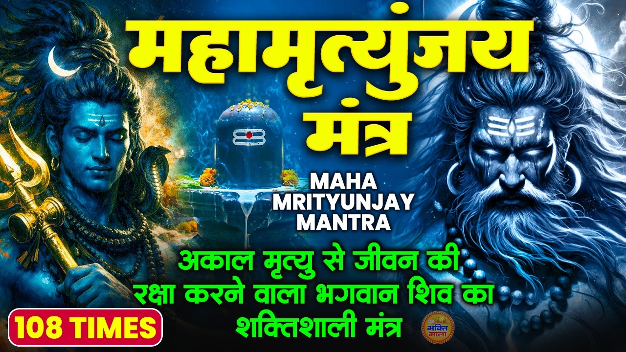 Powerful Mahamrityunjay Mantra 108 Times - रोग दोष से मुक्ति पाने के लिए सुनें महामृत्युंजय मंत्र