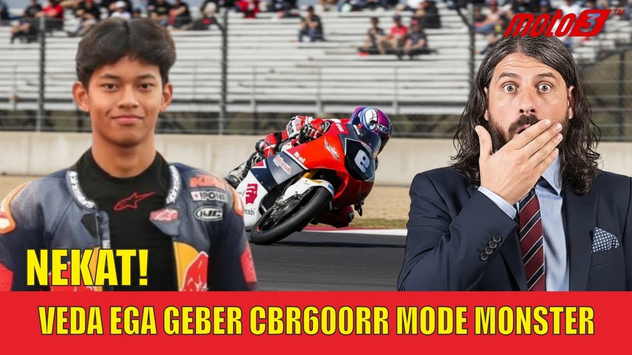 GILA PARAH!! CBR600RR di Tangan Veda Ega Pratama Berubah Jadi Monster Jelang Moto3 2026