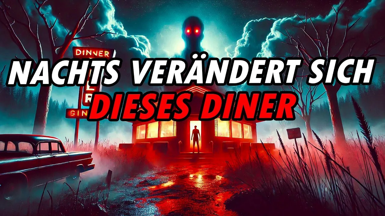 Nachts verändert sich dieses Diner ｜ #gruselhörbuch #creepypasta ｜