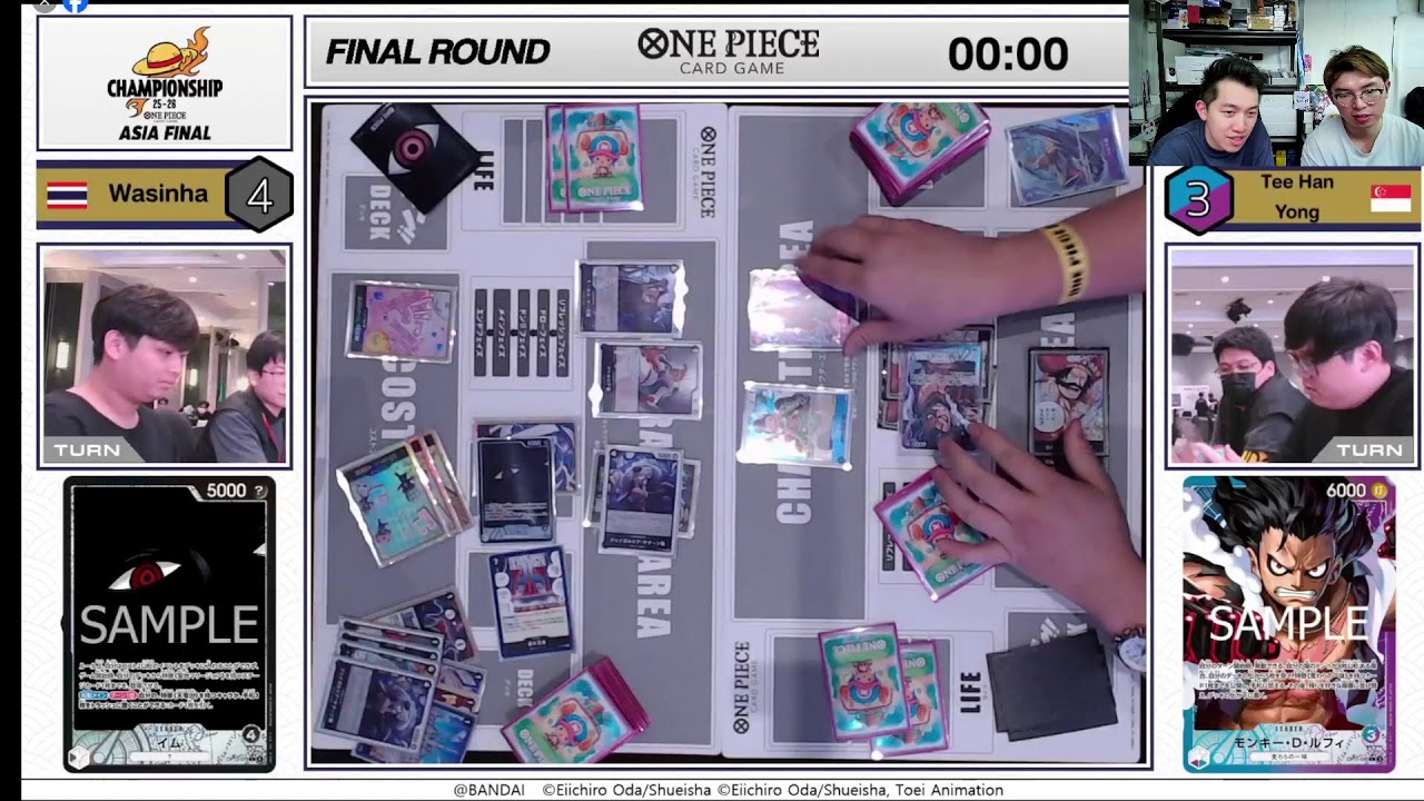 23/1 覆盤ASIA FINAL 不專業覆盤 ft. Nunu | OP14環境 | ONE PIECEカードゲーム