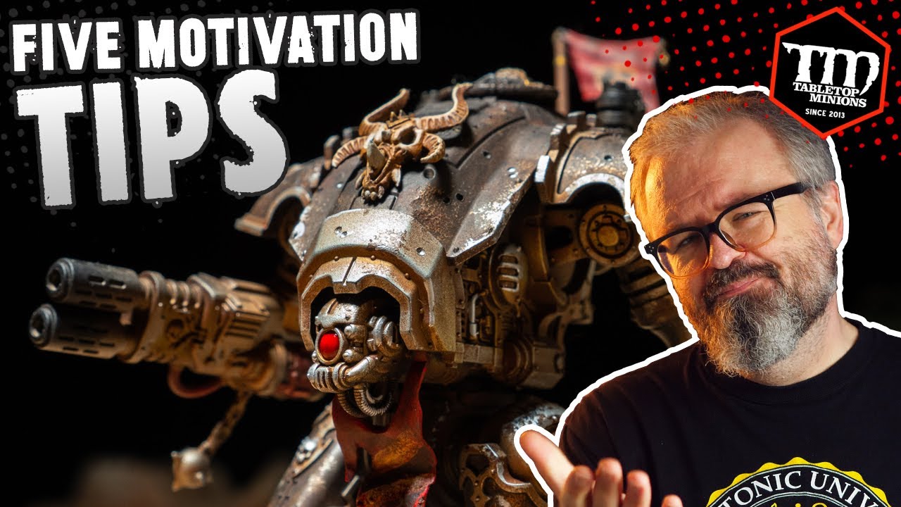 FIVE Hobby Motivation Tips to Keep You Painting