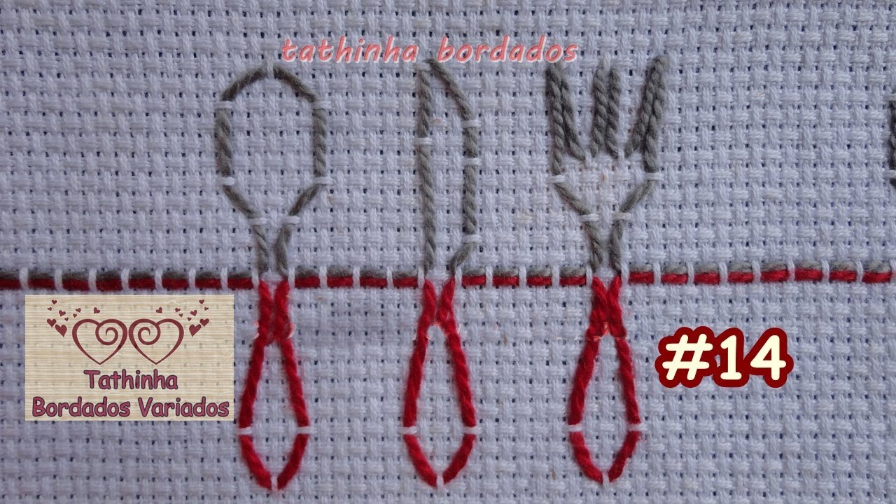 VÍDEO REFEITO ASSISTA #174 - BORDADO VAGONITE TALHERES - Tathinha Bordados #14