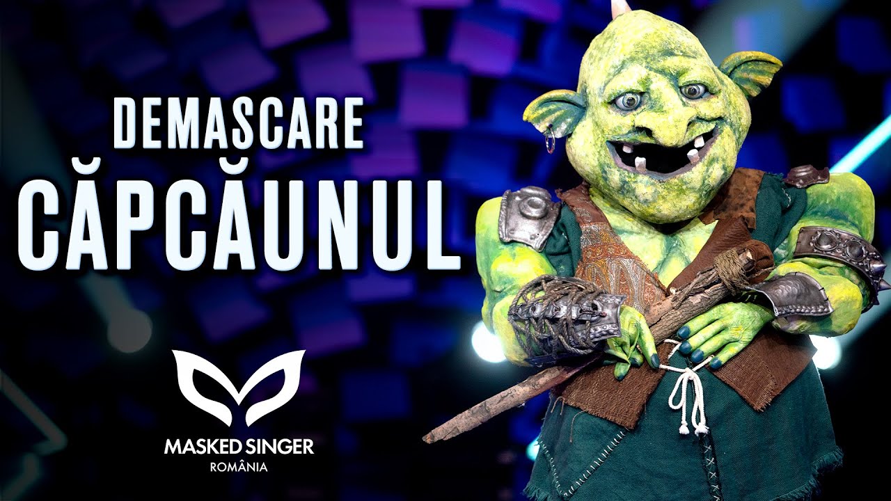 Masked Singer România: Sub masca simpaticului Căpcăun s-a aflat ...! Tu ai recunoscut-o?
