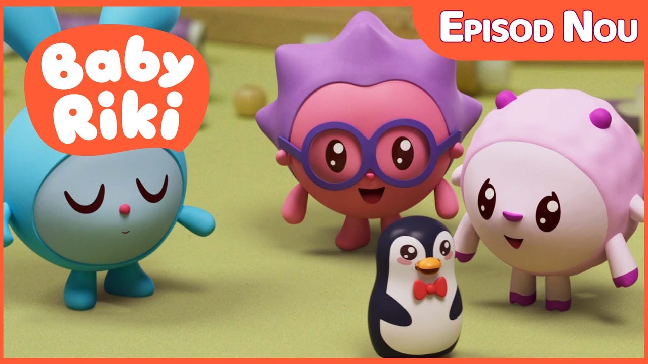 BabyRiki și prietenul Pinguin 🐧 Desene animate pentru Copii de Grădiniță