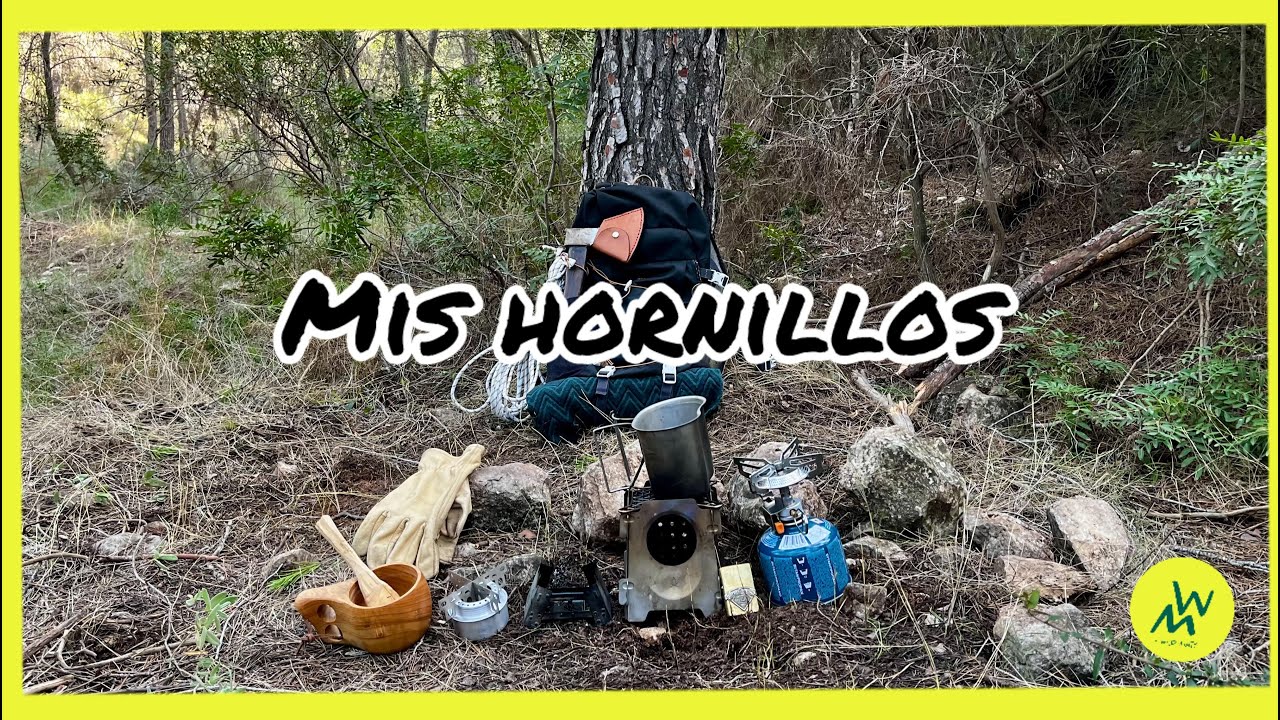 Mis Hornillos para un día de campo 🪓🌄🔪 #bushcraft