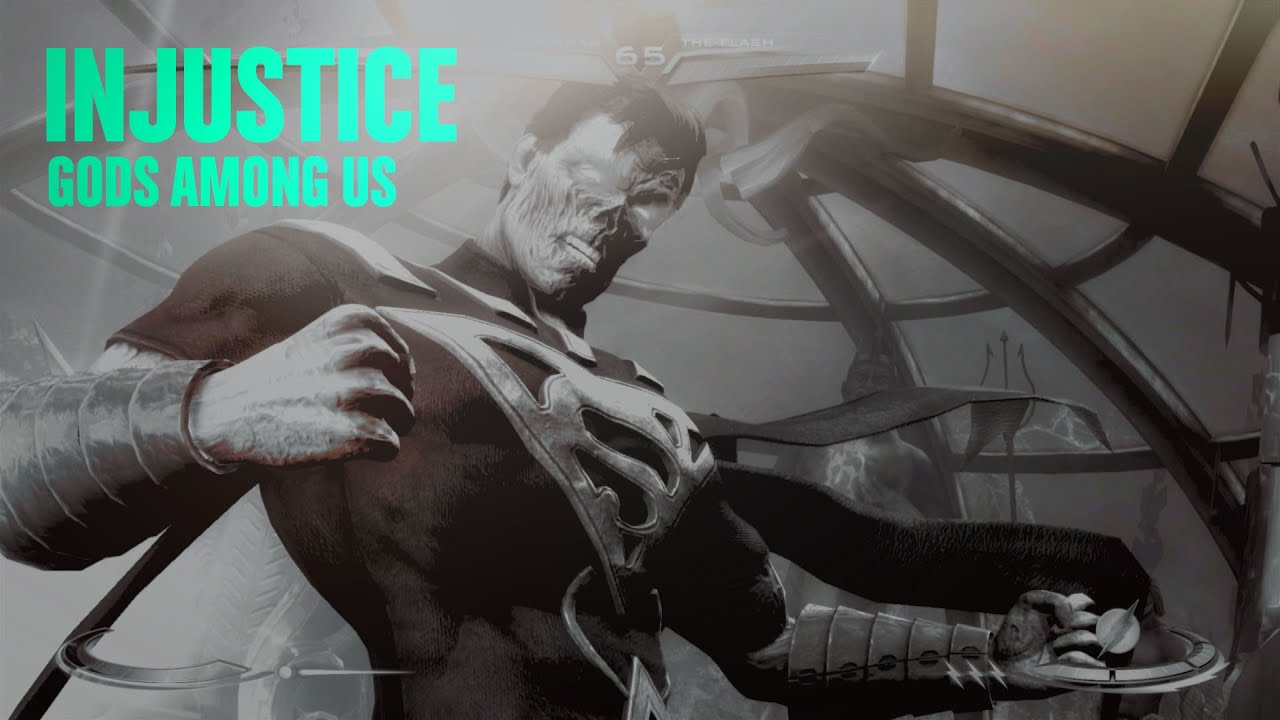 PS5 INJUSTICE GODS AMONG US - SUPERMAN BLACKEST NIGHT SKIN