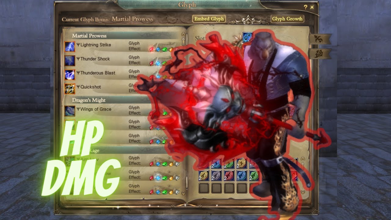 Barb Glyphs 1.0 | Evolved Perfect World | PWI
