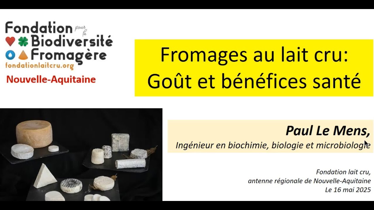 Fromages au lait cru   1ère partie