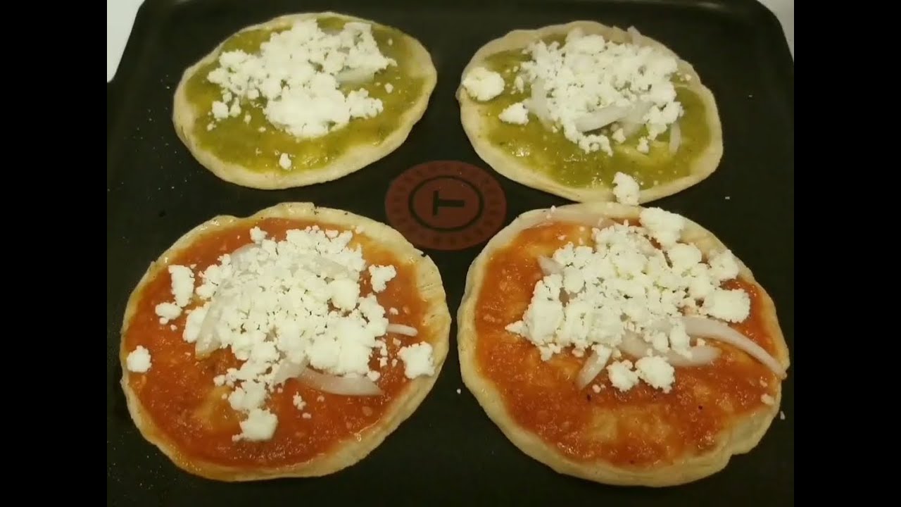 Gorditas picadas tipicas de Veracruz