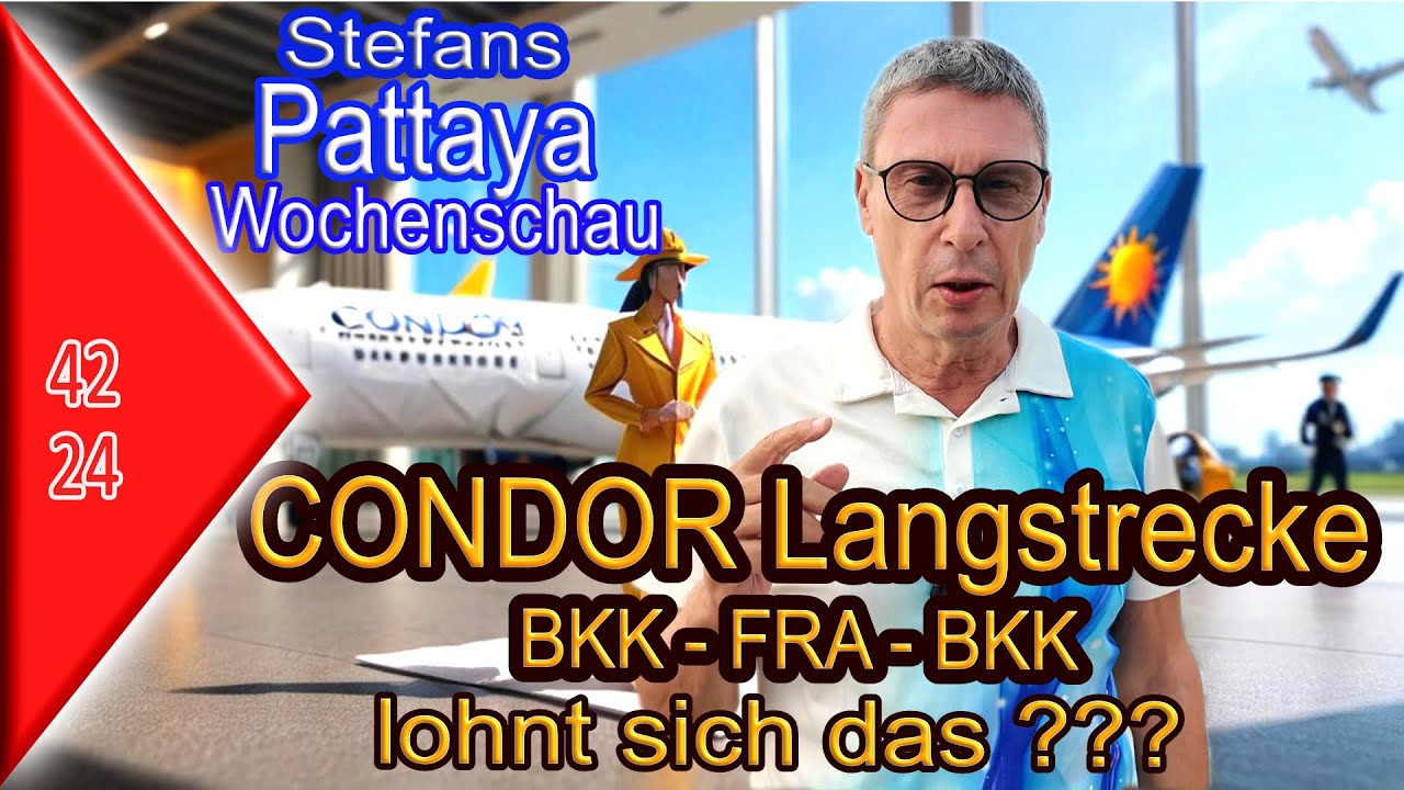 Langstrecken Flug  mit der Condor   lohnt sich das