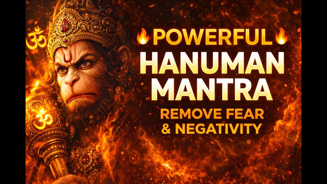 🕉️ Powerful Hanuman Mantra 🔥🕉️
