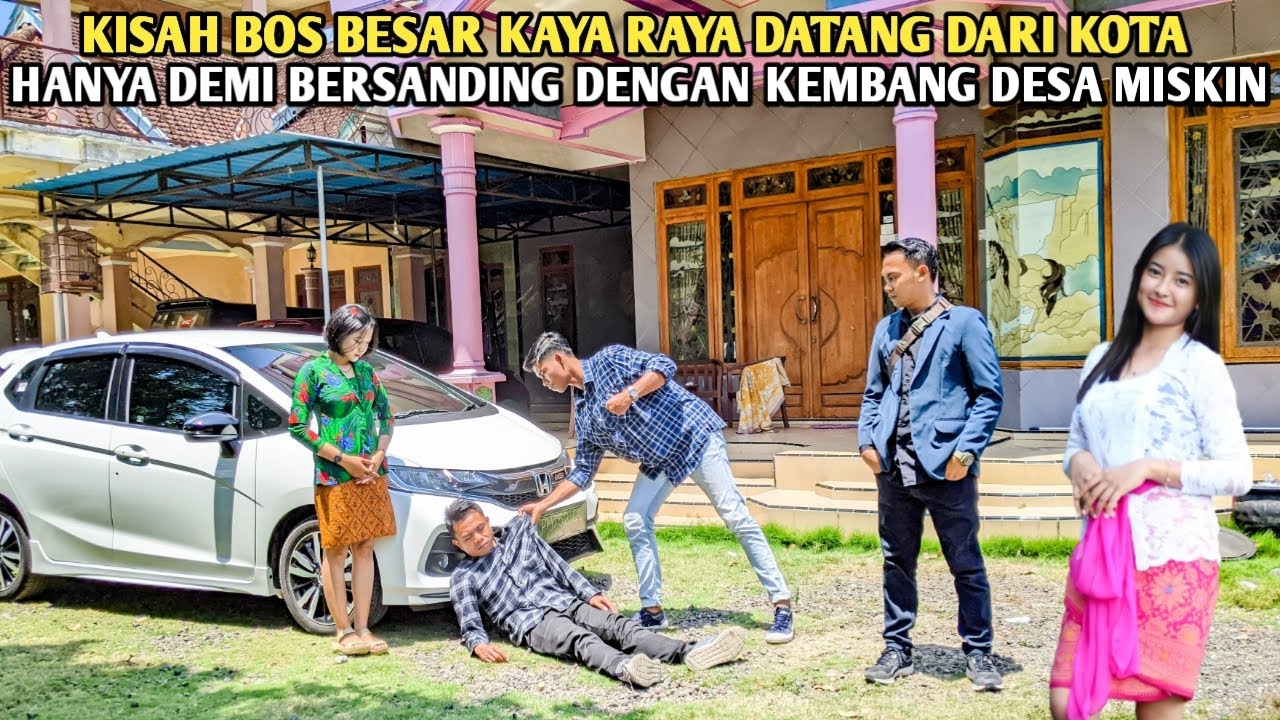 BOS BESAR KAYA RAYA RELA DATANG DARI KOTA HANYA DEMI BERSANDING DENGAN KEMBANG DESA MISKIN !!