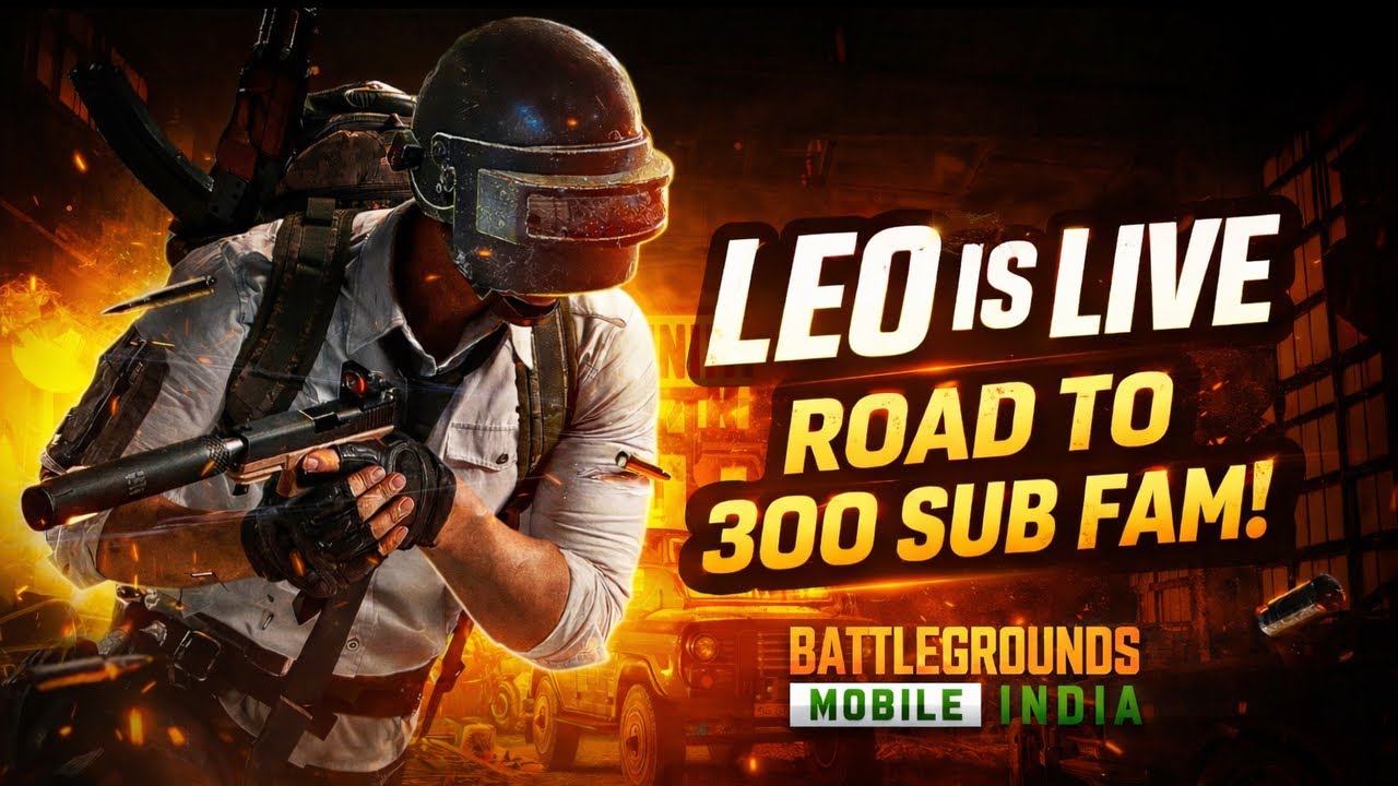 ഇന്ന് വെടിക്കട്ട് തന്നെ  ROAD TO 300 BGMI WITH LEO IS LIVE |#shorts #bgmi #pubg #livestream