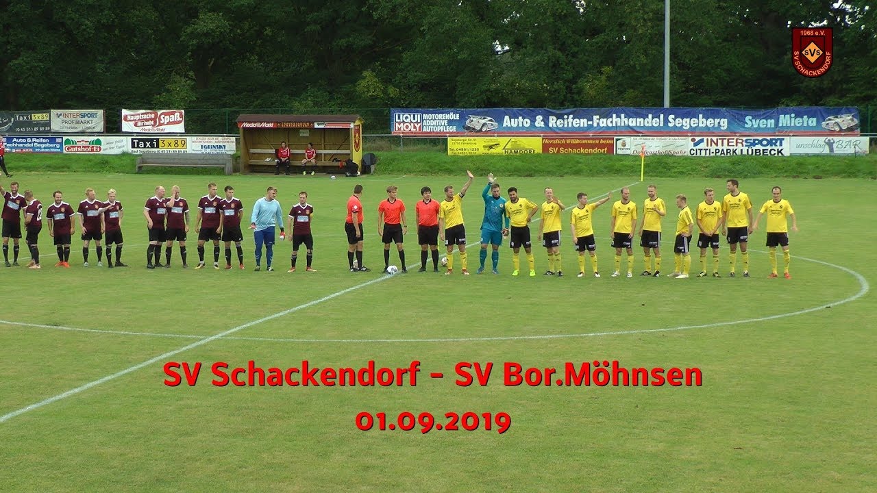 01.09.2019 SV Schackendorf gegen SV Bor. Möhnsen