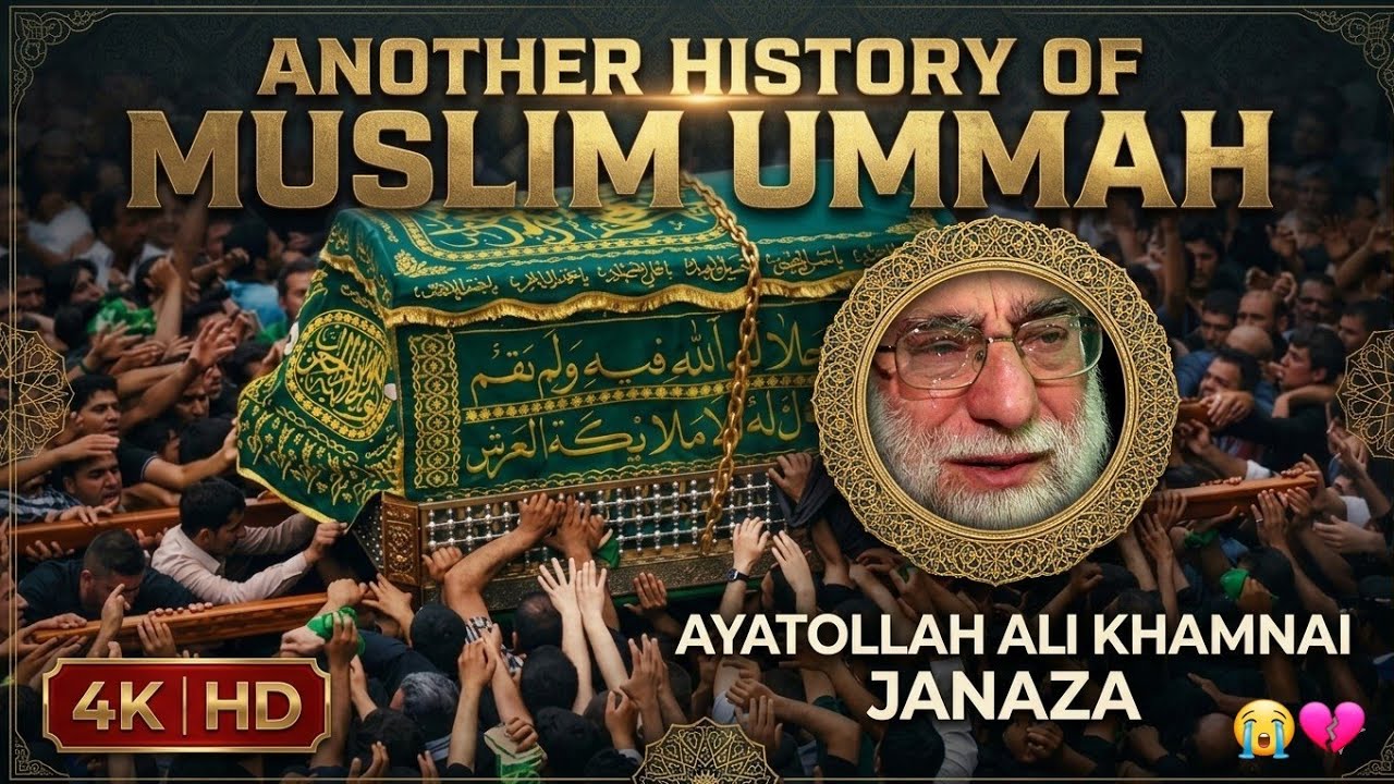 Ayatollah Ali Khamenei Janaza| EMOTIONAL NEW Song | Kaisi Hai Ye Unhoni | Iran Israel 4K HD