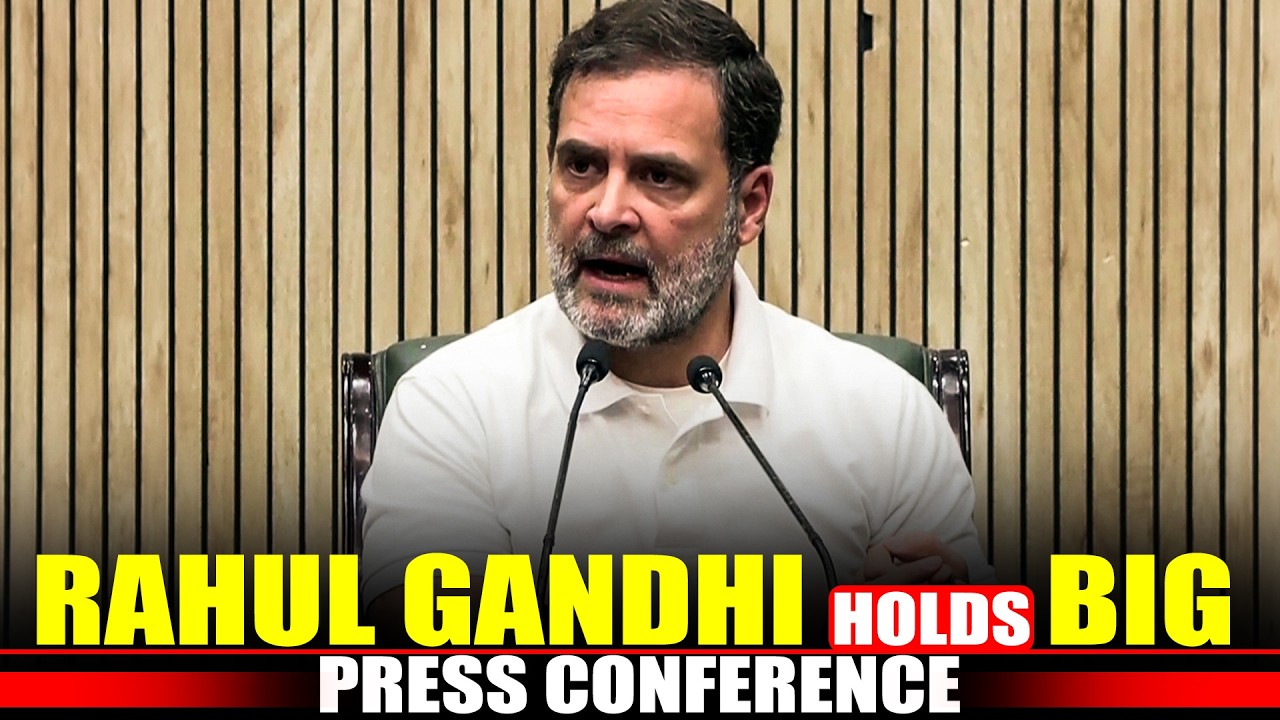 LIVE: Rahul Gandhi holds big Press Conference I CJP Protest I Dharmendra Pradhan I CJP Protest