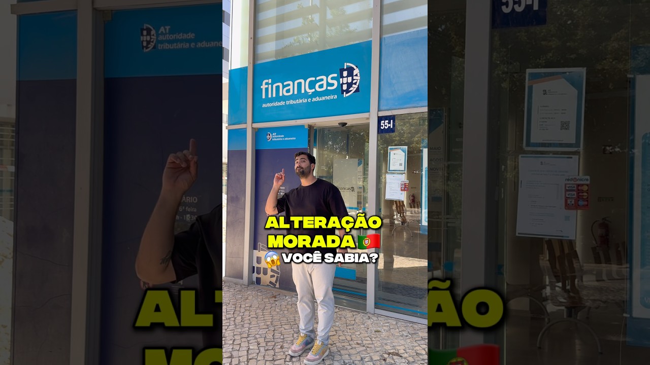 Altera&ccedil;&atilde;o morada fiscal 🇵🇹 voc&ecirc; sabia? #portugal #imigrantesemportugal #educacaoemportugal