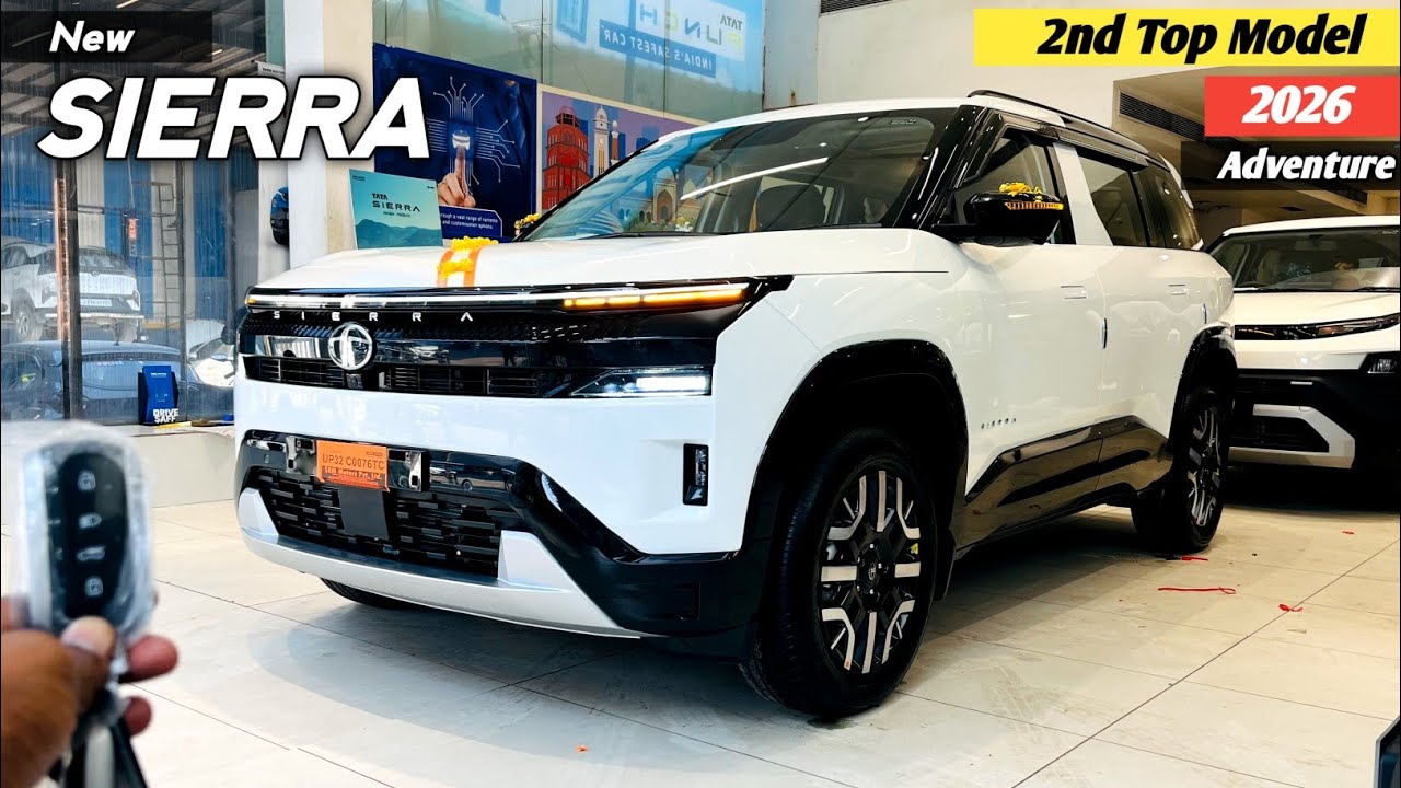 Tata Sierra Adventure 2-й лучший автомобиль 2026 года ❣️ | Комплектация Tata Sierra с богатым осн...