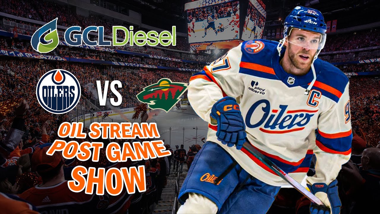 Jarry Pulled, Oilers Lose 7-3 To Wild | The GCL Diesel Oil Stream Postgame Show | 01-31-26