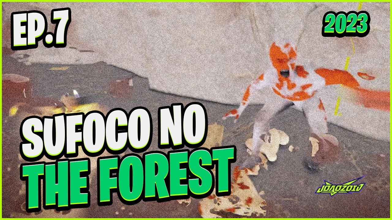 A caverna mais difícil até agora! (EP.7) - Motosserra e machado de escalada - THE FOREST | 2023 🌳