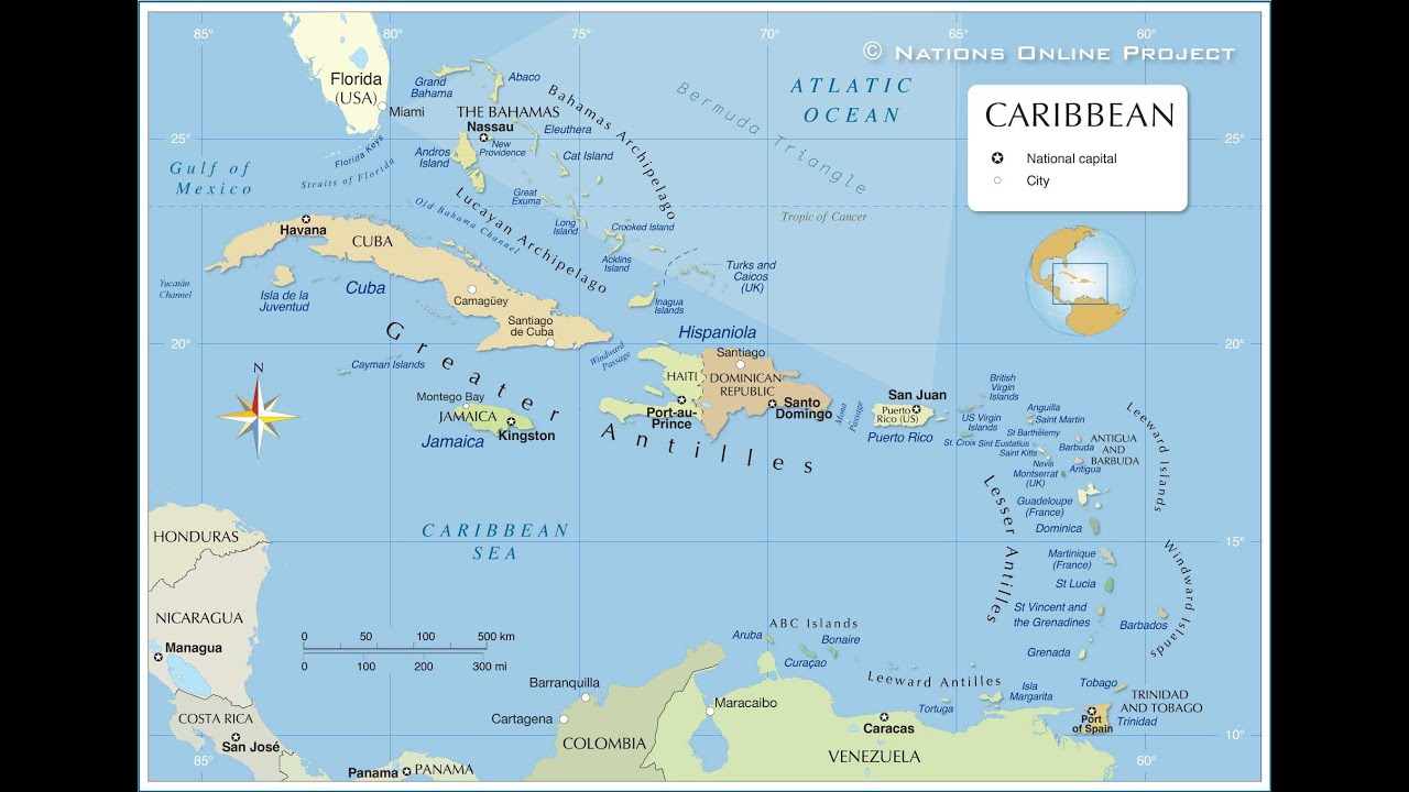 Croisière dans les Caraïbes avec escales à Curaçao, Grenade, St Lucie, Dominique et la Martinique.