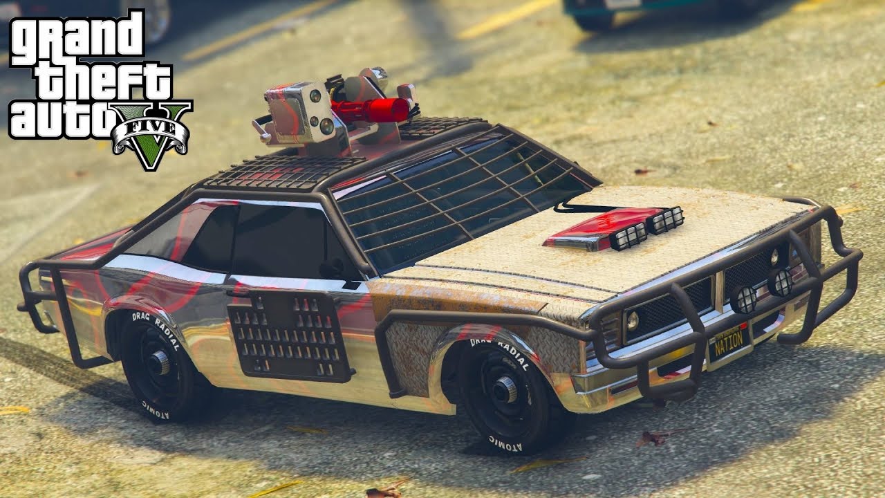 Tampa armée - Customisation + Test GTAV