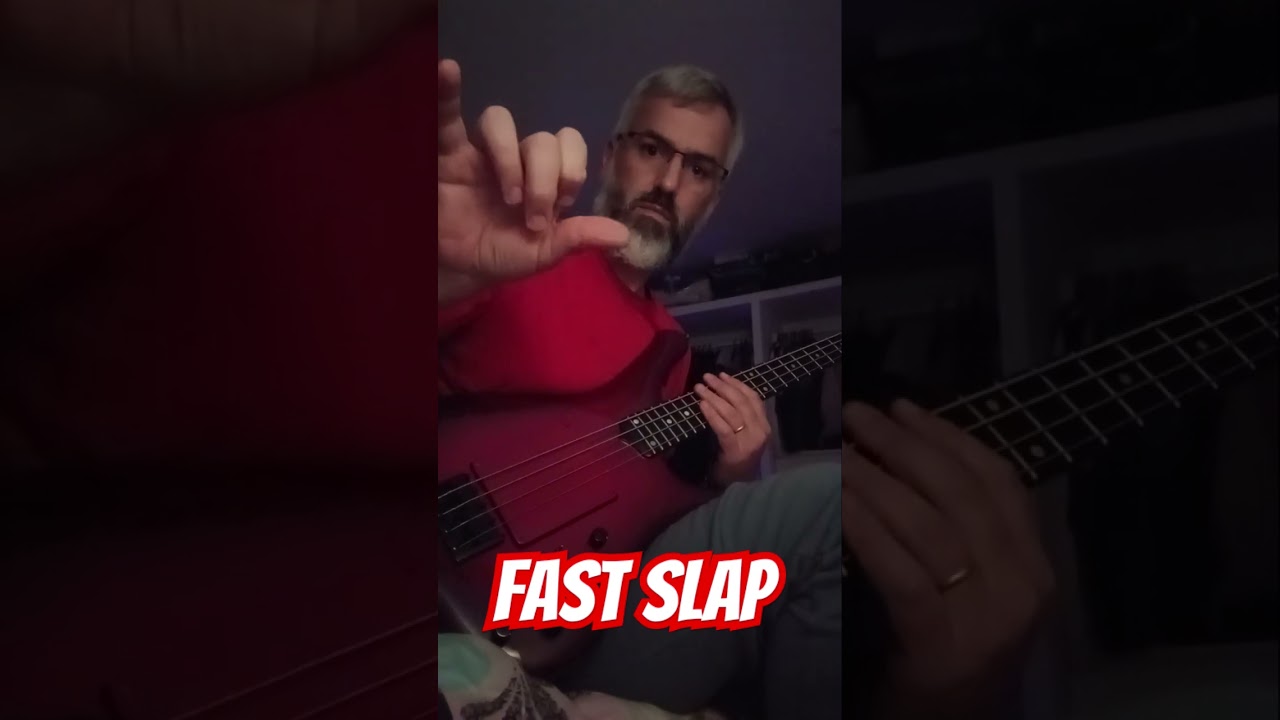 Fast bass slap tricks triplets tresillos doblar trucos #cambioderumbo