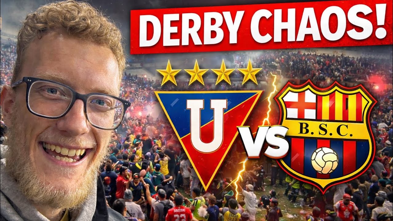 Fans Clash In Ecuadors Cl&aacute;sico Nacional (LDU Quito vs Barcelona SC)