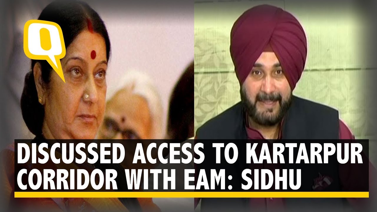 Navjot Singh Sidhu Addresses Media on Access to Kartarpur Sahib | The Quint
