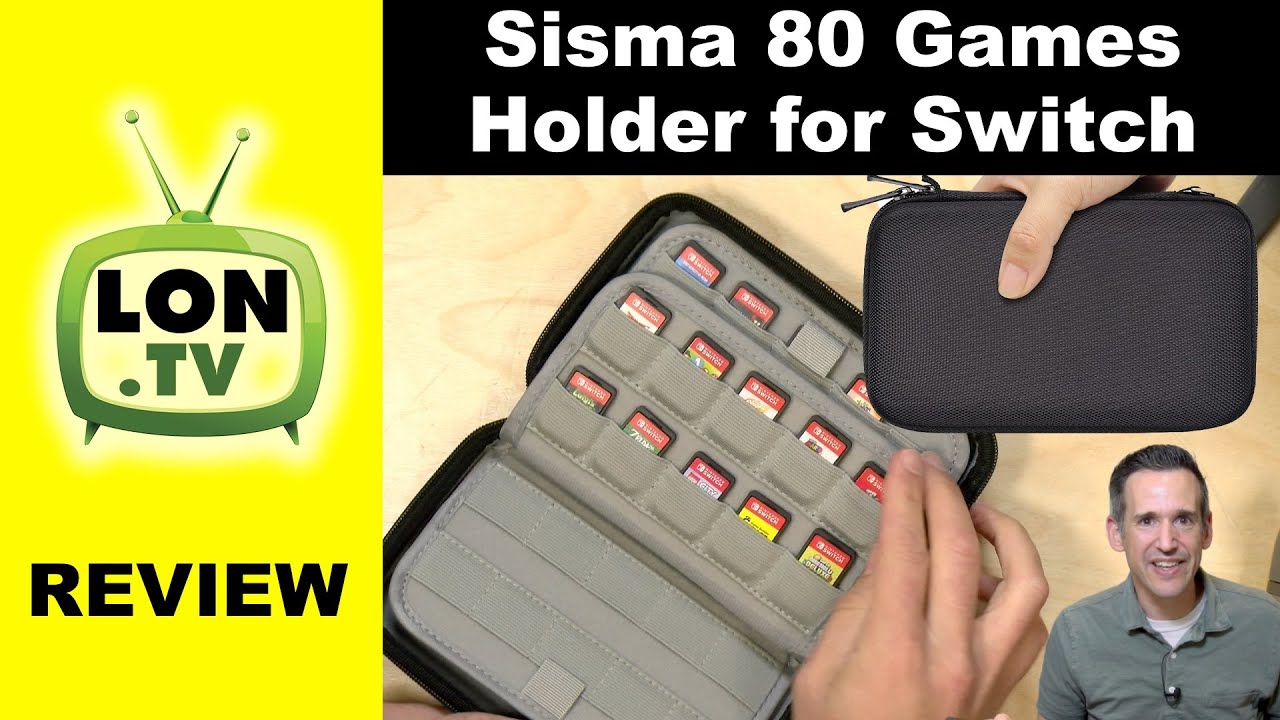Sisma 80 Games Holder Case for Switch & Vita Review