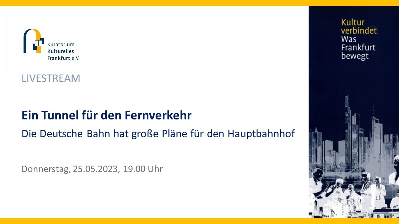 Ein Tunnel für den Fernverkehr - große Pläne für den Hauptbahnhof