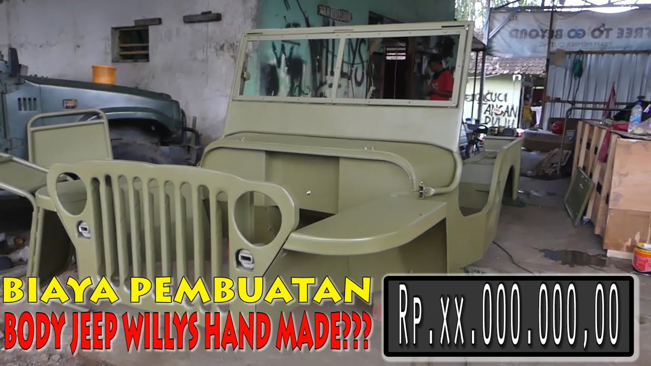 HARGA PEMBUATAN BODY JEEP WILLYS HANDMADE