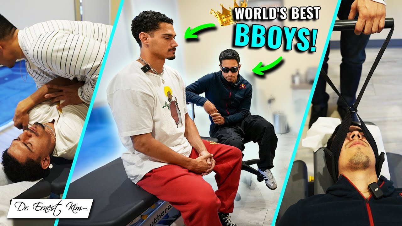 World's Best BBoys Get Intense Full Body Adjustments!