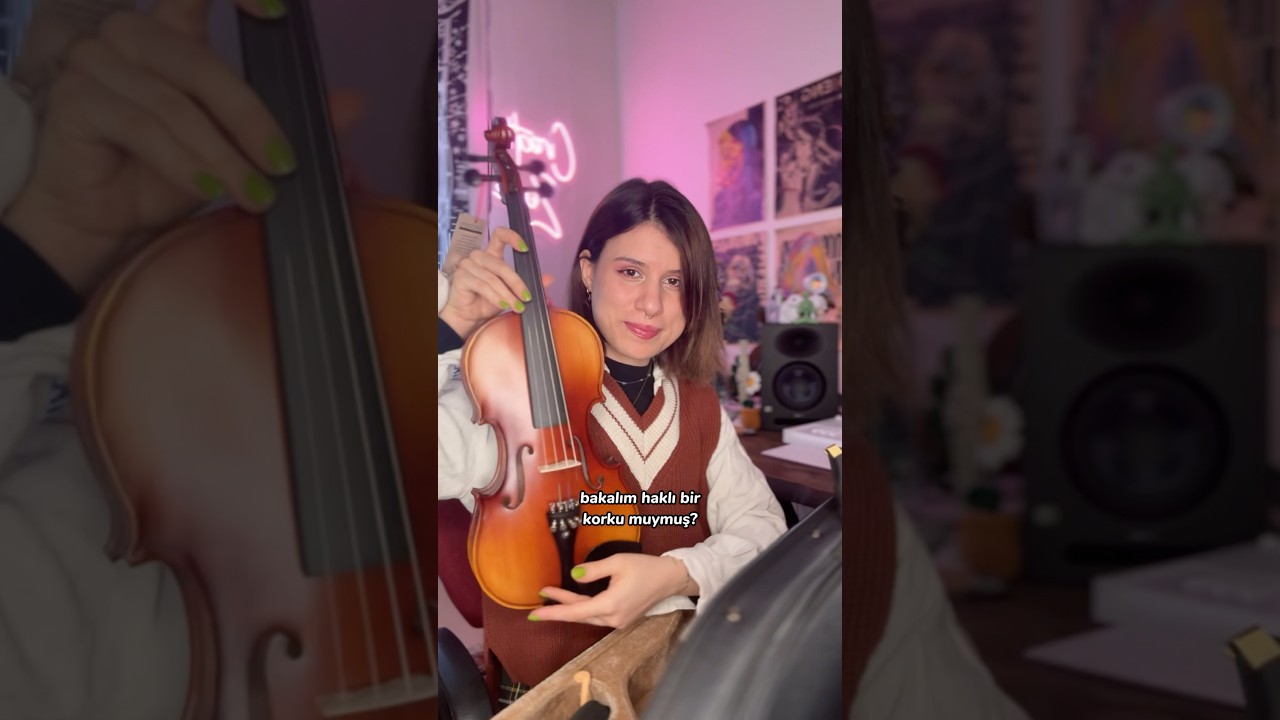 Keman &ouml;ğreniyorum 🎻 Part 1