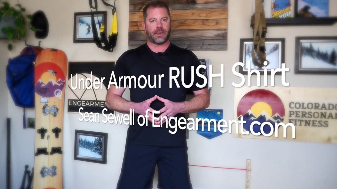 Under Amour RUSH Shirt Fitness Pro Review - Sean Sewell of Engearment
