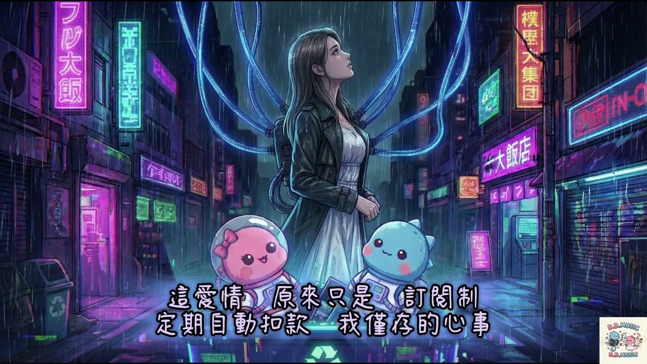 【孤獨敘事】訂閱制愛情 ｜ Subscription Love | 現代人的速食戀愛悲歌 (Official Lyric Video)