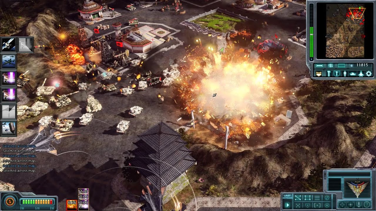 C&C Red Alert 3: Generals Evolution Mod BETA 0.3 - Soloing General Kwai's Challenge | Beyond Brutal