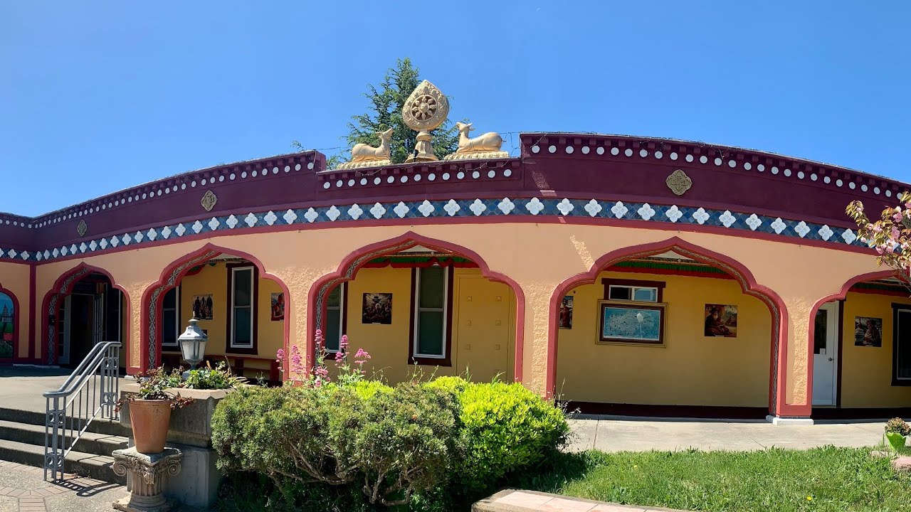 Full Tour of Gyuto Tibetan Buddhist Monastery, Richmond, California.