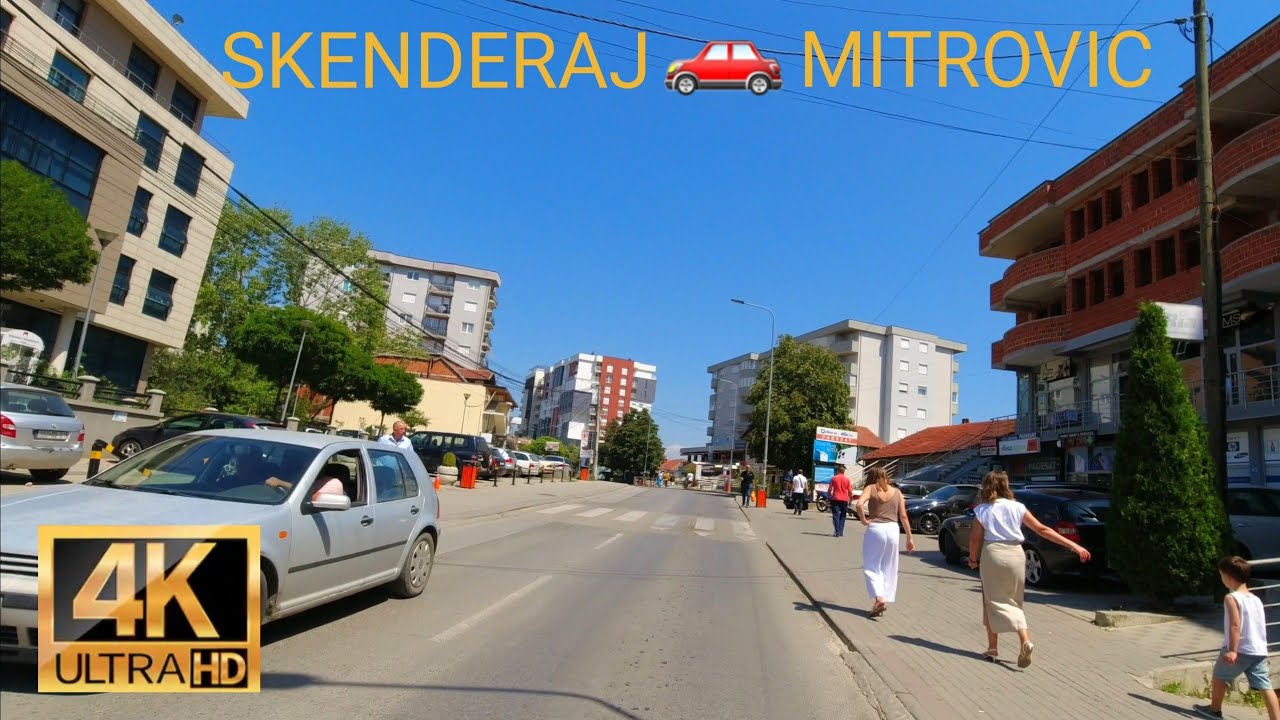 Rruga prej Skenderaj ne Mitrovicë - Dji Action Cam 4K UHD Kosova