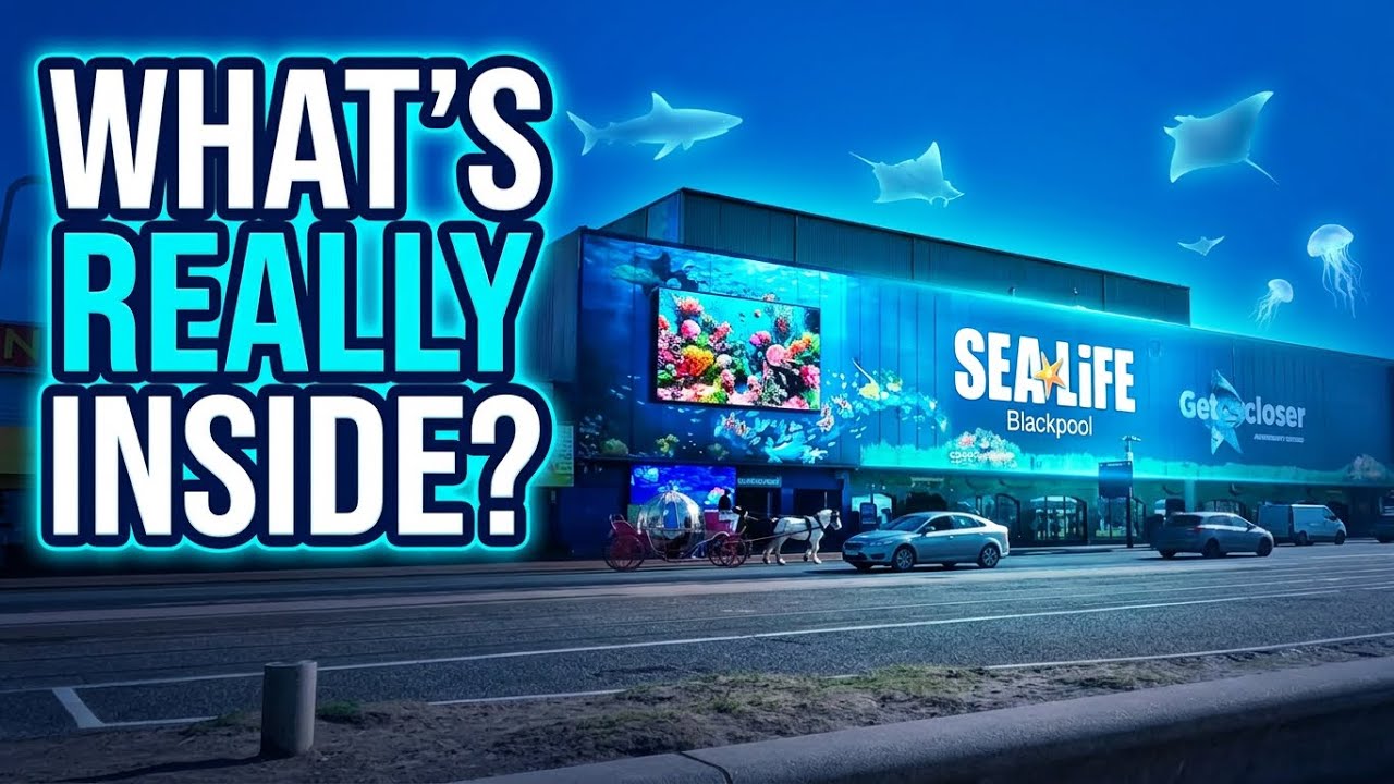 Sea Life Blackpool & Drone: UK (March 2024)